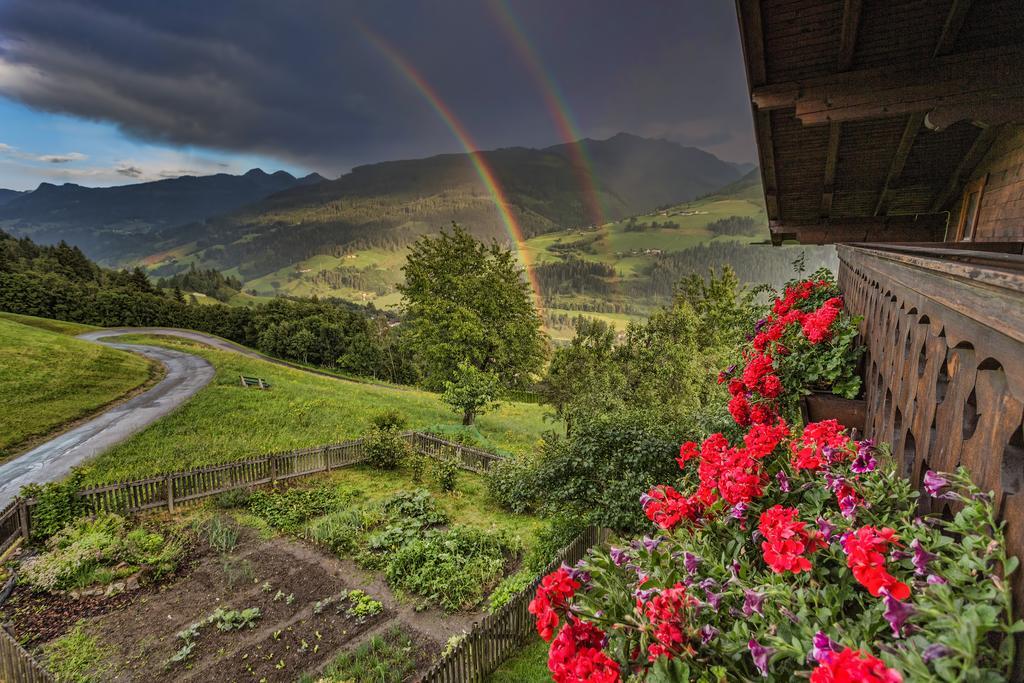 Bauernhof Bachrain Villa Taxenbach Bagian luar foto